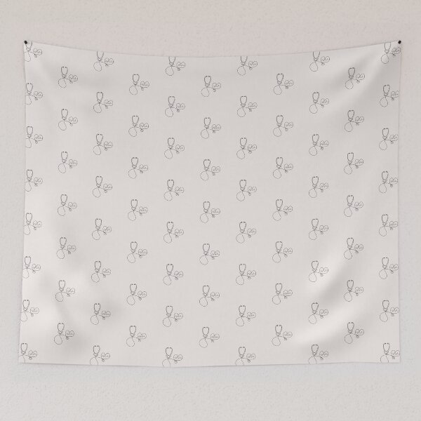 Item preview, Love Stethoscope, one line art designed and sold by asbno19.