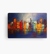 City Lights Canvas Print