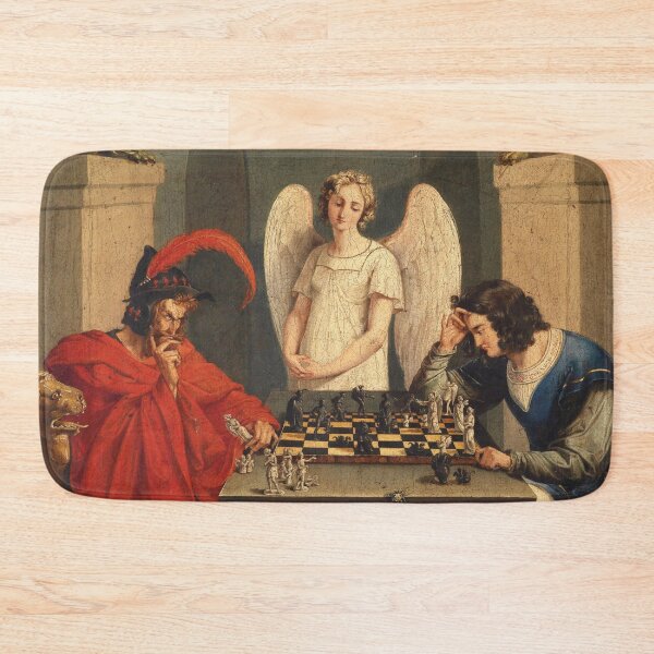Item preview, Faust And Mephistopheles Playing Chess designed and sold by BulganLumini.