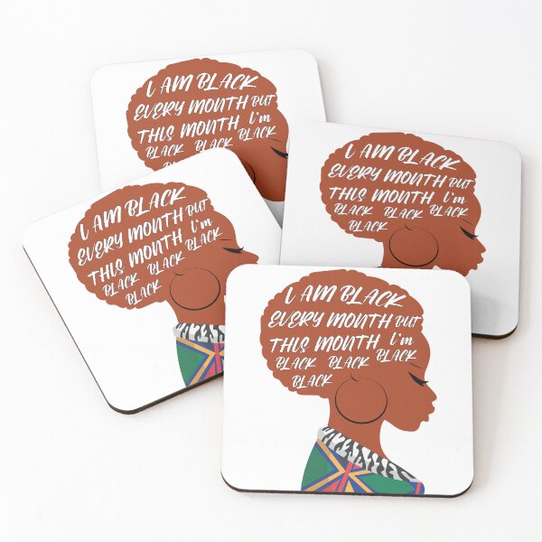 Item preview,  Blackity Black Black African American History Month  designed and sold by PrintItStudio.