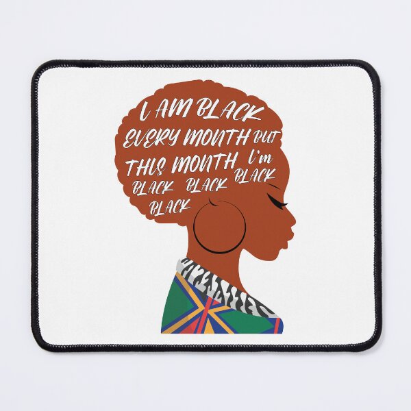 Item preview,  Blackity Black Black African American History Month  designed and sold by PrintItStudio.
