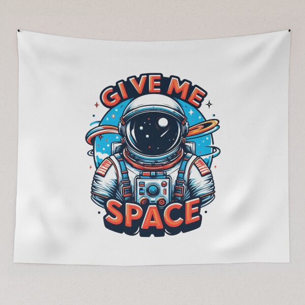Item preview, Give me space, funny astronaut designed and sold by wittyprinttop.