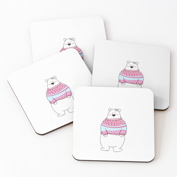 Item preview, Pink Sweater Polar Bear designed and sold by arterburnandco.
