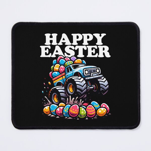 Item preview, Happy Easter Monster Truck designed and sold by DetourShirts.