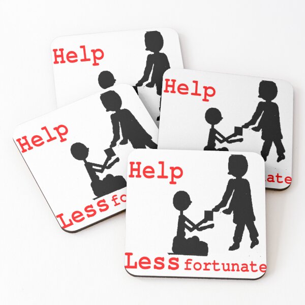 Item preview, Help Less fortunate illustration designed and sold by 3triadstore.