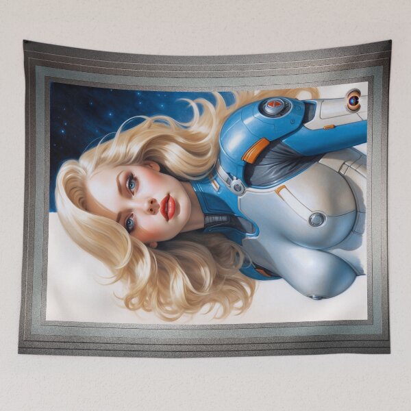 Item preview, Viranda Cavanaugh Beautiful AI Concept Art Illustration Portrait by Xzendor7 designed and sold by Xzendor7 Digital Art Creations.