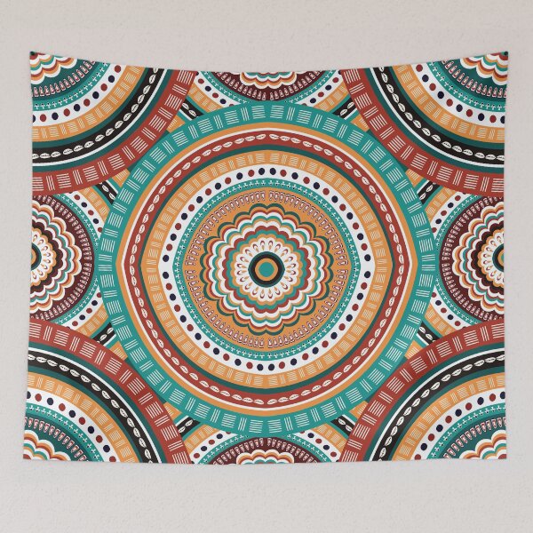 Item preview, "Enriched Traditions: Seamless African Tribal Fabric Pattern for Distinctive Style & Decor" designed and sold by Bewthanaporn.