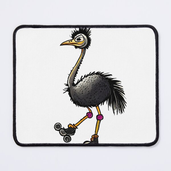 Item preview, Rollerblading Ostrich Daredevil designed and sold by omerfdln34.