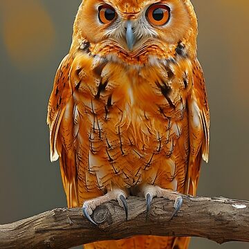 Artwork thumbnail, Autumn Vigil: The Eastern Screech Owl by EtherealEchoes