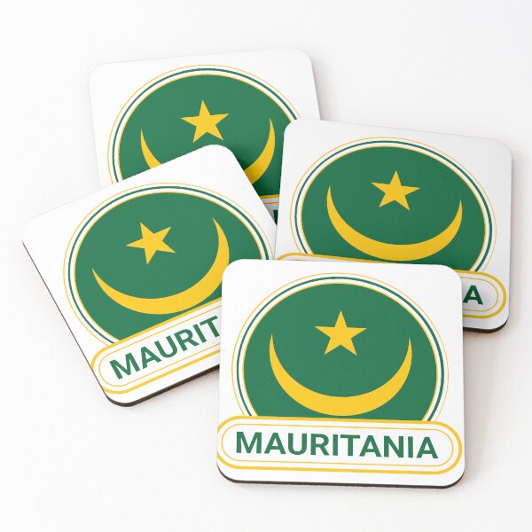 Item preview, Mauritania Country Badge - Mauritania Flag designed and sold by chrisrivait.