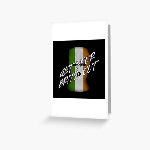 Item preview, Kneecap - Get Your Brits Out  designed and sold by REAL IRISH GIFTS.
