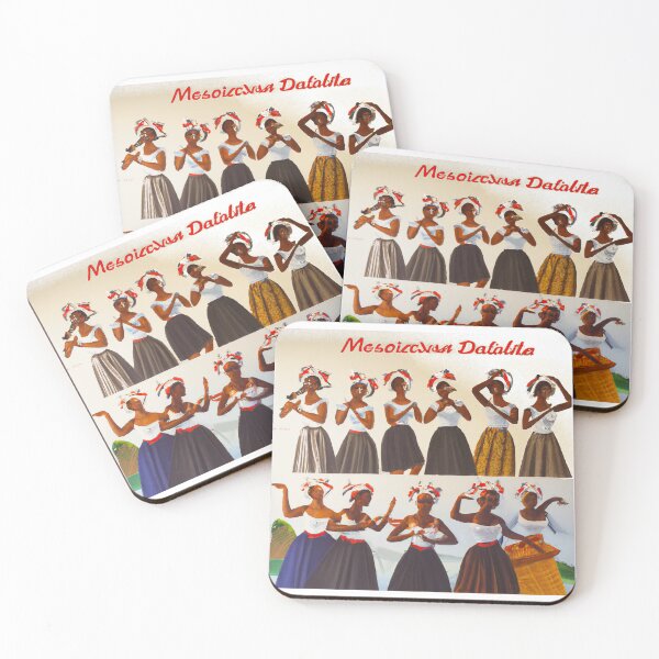 Item preview, Table of Mahorese folk music dancers designed and sold by FoxinhoSoumaila.