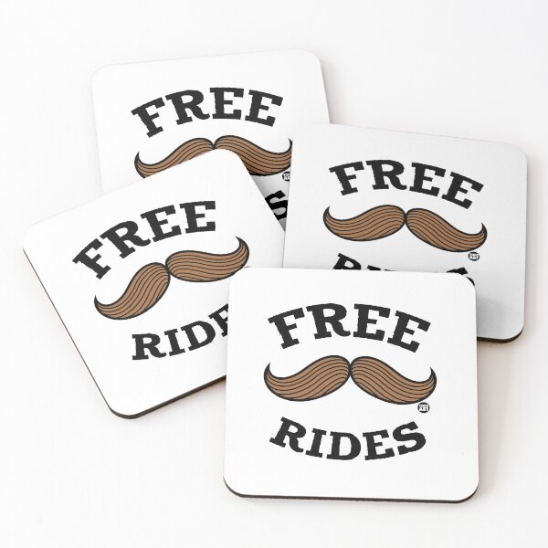 Item preview, FREE MUSTACHE RIDES designed and sold by TODD GOLDMAN.
