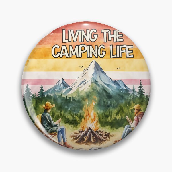 Item preview, Living The Camping Life designed and sold by Delemore Art.