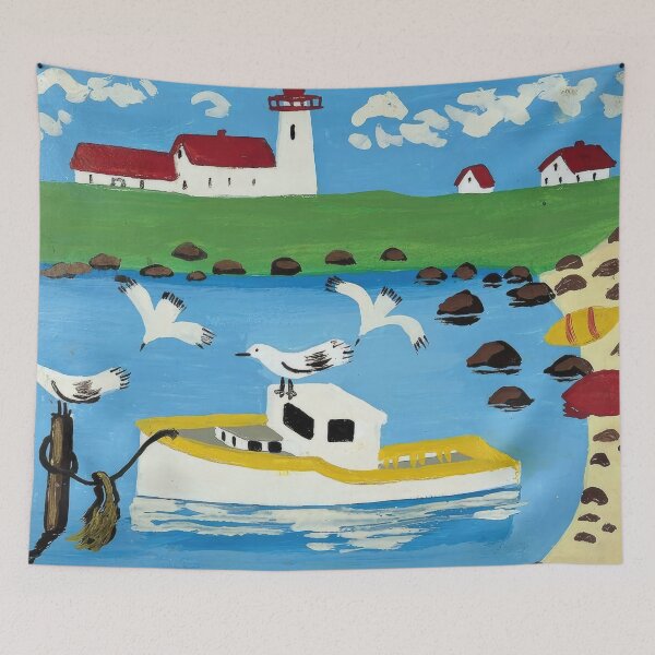 Item preview, Maud Lewis designed and sold by FinerBrush.