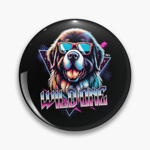 Item preview, Wild One Newfoundland Dog designed and sold by RedDesignSyc.