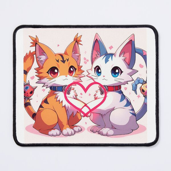 Item preview, Kittens Linking Tails in a Tender Heart designed and sold by Targa-desing.
