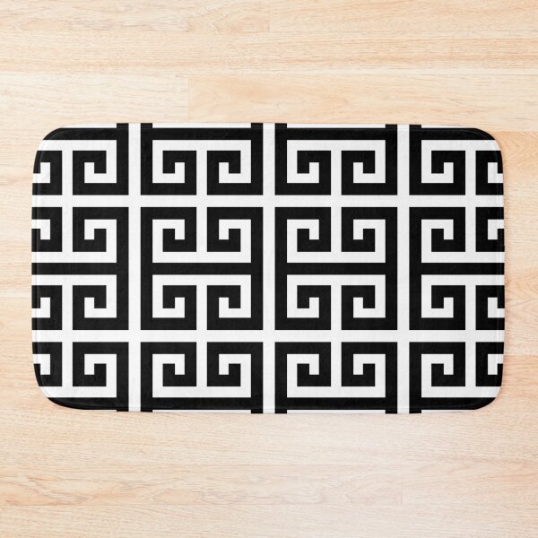 Item preview, Classic Greek Key Pattern (black/white) designed and sold by Design Minds Boutique.