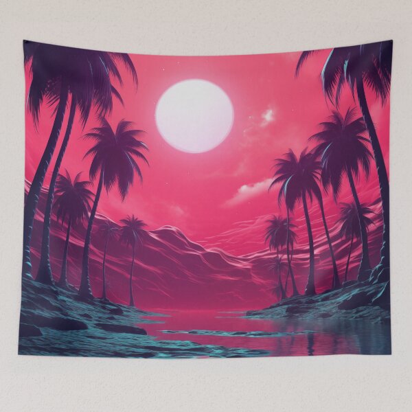 Item preview, Surreal Synthwave Dreams: Atmospheric Horizon Melody designed and sold by Mullet Monkey.