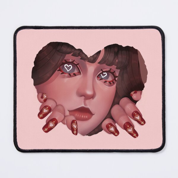 Item preview, Valentines day cute pink girl designed and sold by GiezaDesign.