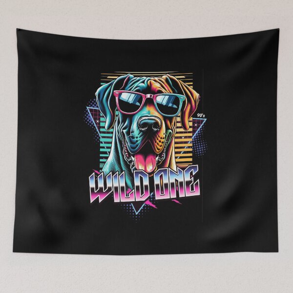 Item preview, Wild One Great Dane Dog designed and sold by RedDesignSyc.