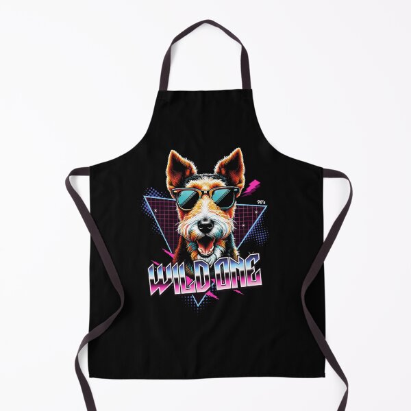 Item preview, Wild One Fox Terrier Dog designed and sold by RedDesignSyc.
