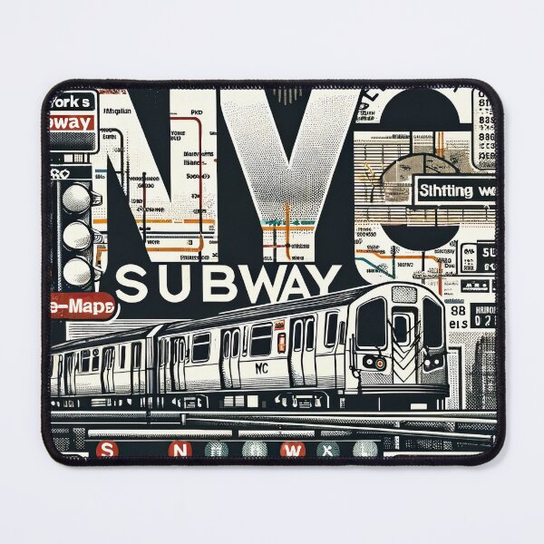 Item preview, New York Subway NYC Subway Train designed and sold by MayaDelaye.