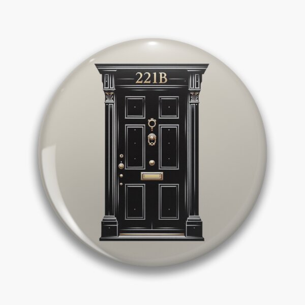 Artikelvorschau, 221B Baker Street Tür entworfen und verkauft von greggfriedrice.
