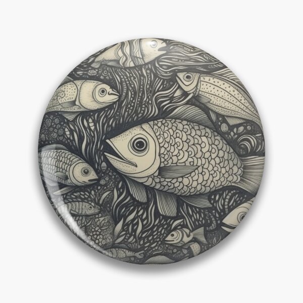 Item preview, Laughing fish designed and sold by hhh-art.