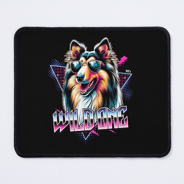 Item preview, Wild One Collie Dog designed and sold by RedDesignSyc.