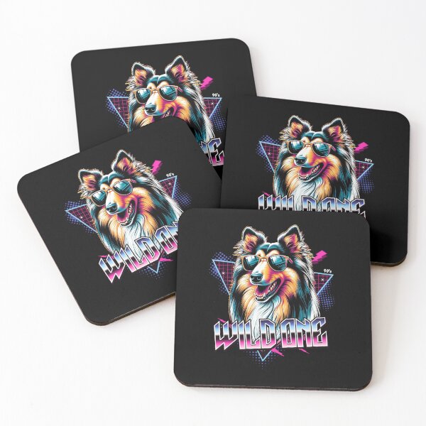 Item preview, Wild One Collie Dog designed and sold by RedDesignSyc.