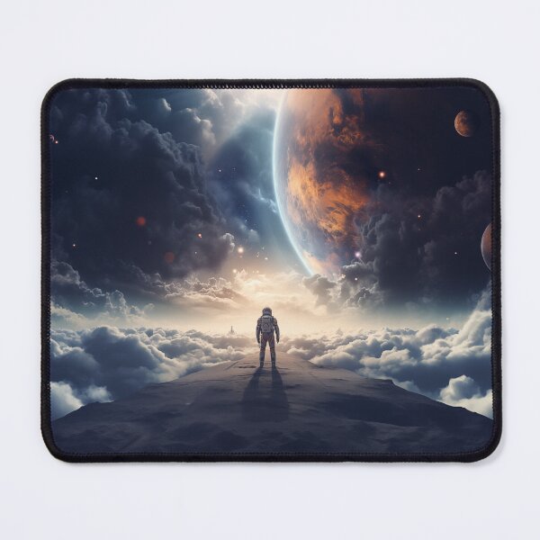 Item preview, Astronaut Sci Fi Futuristic, Outer Space Universe Ethereal Magical designed and sold by SayItWithYours.