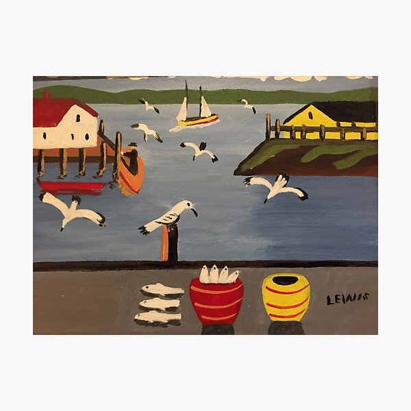 Item preview, Maud Lewis designed and sold by FinerBrush.