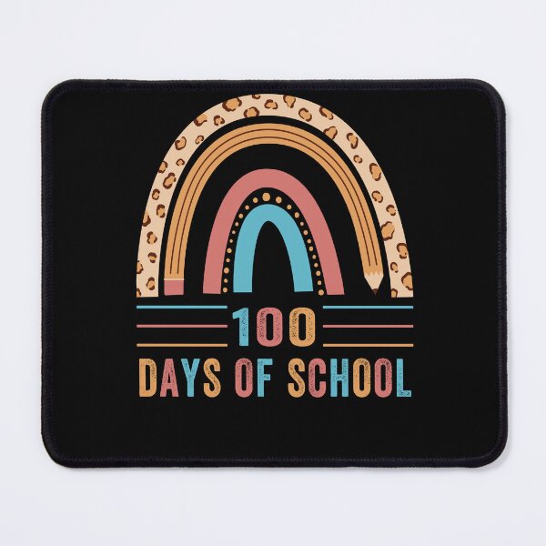 Item preview, Retro 100 Days Of School Rainbow 100th Day Of School Girls T-Shirt designed and sold by DeeplyArt.