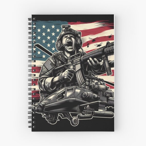 Item preview, AMERICA APACHE HELICOPTER RAHHHHH designed and sold by BeztProductz.