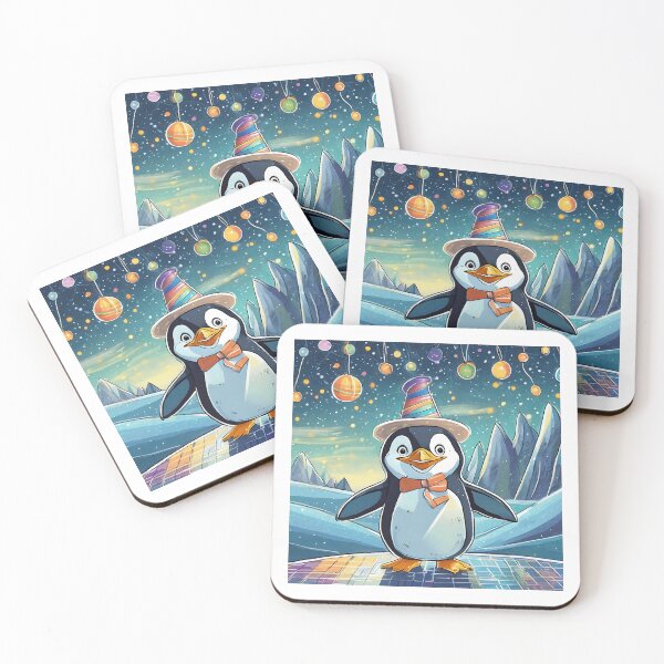 Item preview, Disco-dancing Penguin Party Planner designed and sold by omerfdln34.