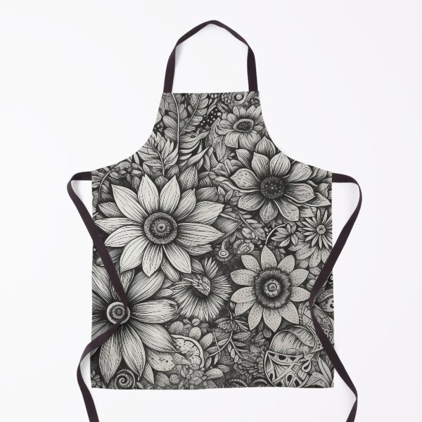 Item preview, Black flowers designed and sold by hhh-art.