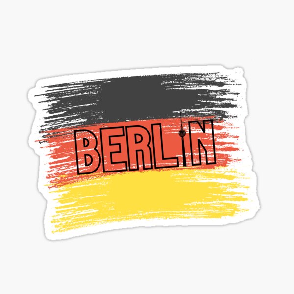 Item preview, Berlin: Culture Unveiled under the German Flag designed and sold by Domi Creatives.