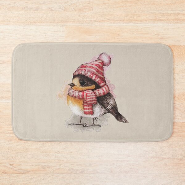 Item preview, Cute Robin redbreast bird watercolor designed and sold by antonietta40.