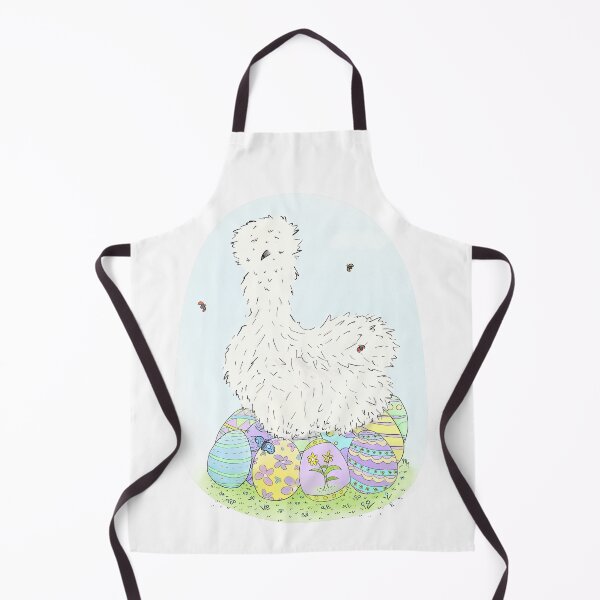 Item preview, Easter Silkie Chicken designed and sold by PurpleForestArt.