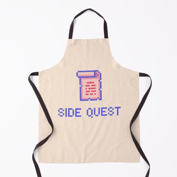 Item preview, SIDE QUEST with pixel art scroll designed and sold by lisousisa.