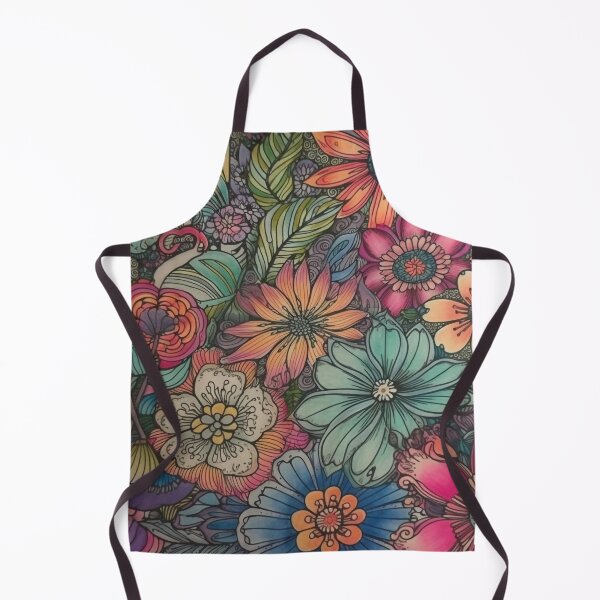 Item preview, Colorful flowers 1 designed and sold by hhh-art.