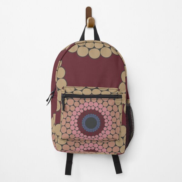 Item preview, Radiant Royal Circle Polka Dot Mandala Pattern designed and sold by Triplicate Limited.