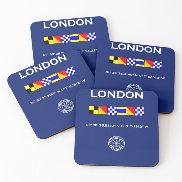 Item preview, London nautical flags designed and sold by TerradVents.