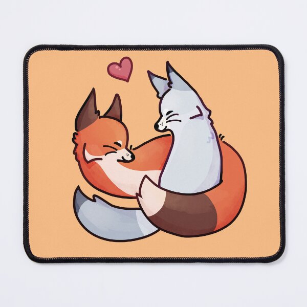 Item preview, Valentine's day Foxes designed and sold by Ni-Art-Shop.