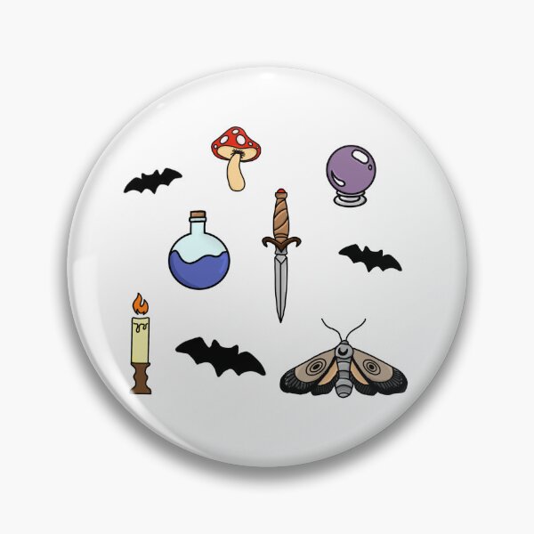 Item preview, Witchy things sticker pack designed and sold by Skatehaliak.