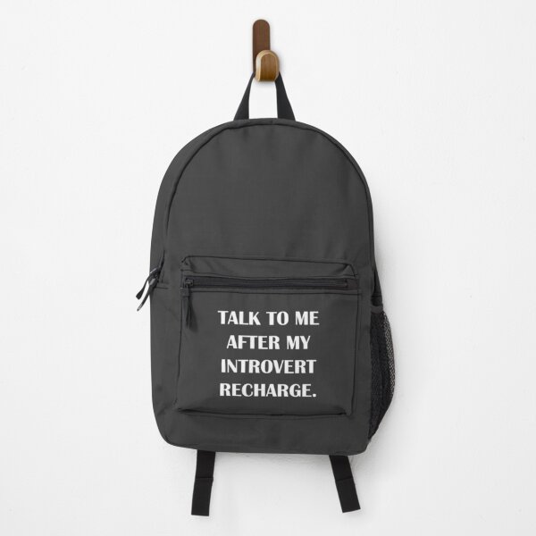 Item preview, Talk to Me After My Introvert Recharge / Introvert joke. designed and sold by introvertvibes.
