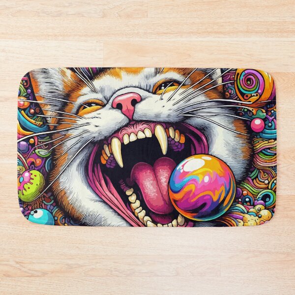 Item preview, Cosmic cat tastes the universe designed and sold by Gacram.