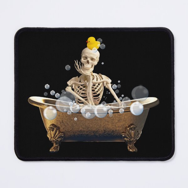 Item preview, Skeleton relaxing in the bath designed and sold by Paula-Ziolek.