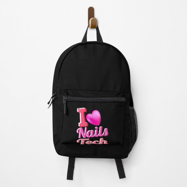 Item preview, I Love Nails Tech Valentines Day Nails Girls Nails Lover T-Shirt designed and sold by DeeplyArt.